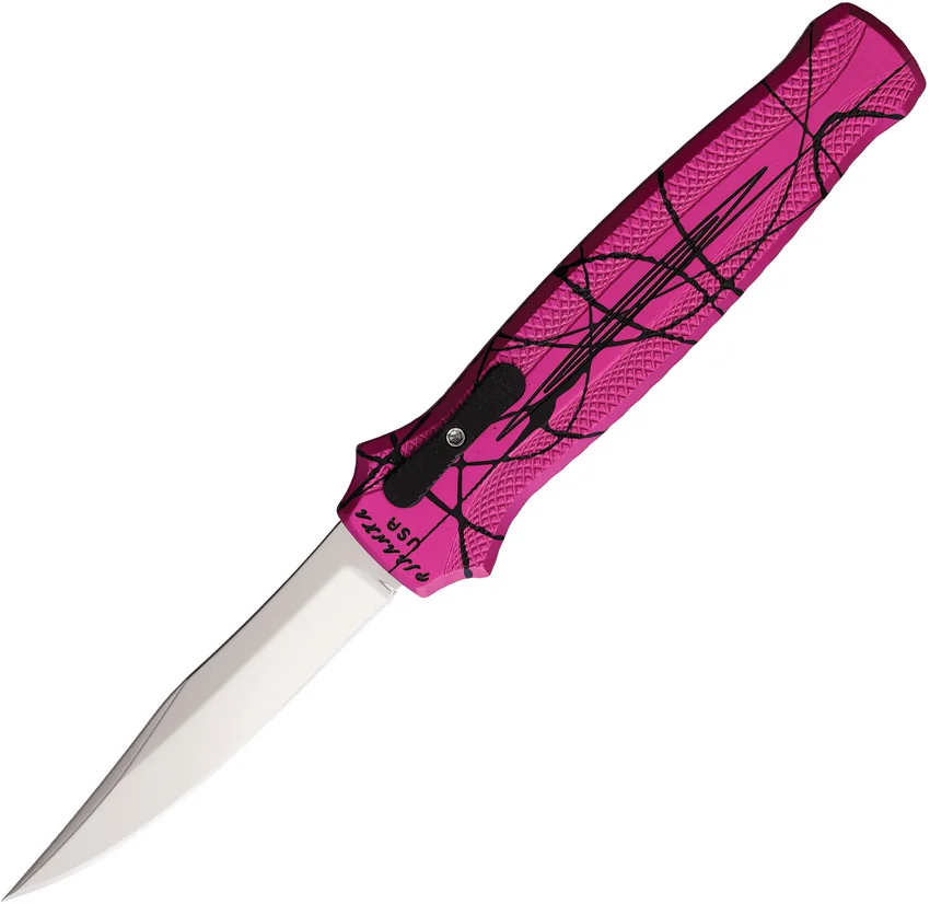Piranha Knives Auto Rated-R OTF Pink