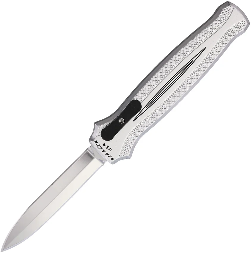 Piranha Knives Auto Rated-X OTF Silver