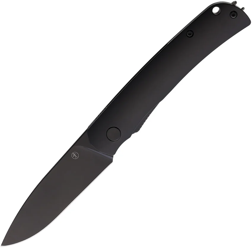 PMP Knives User II Frame Lock Knife Black Titanium (3" Black)