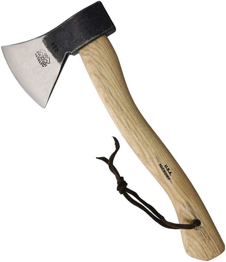 Prandi 15" German Style Hatchet Axe American Hickory Handle