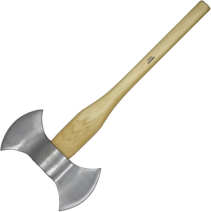 Prandi 24" Double Bit Throwing Axe Hickory