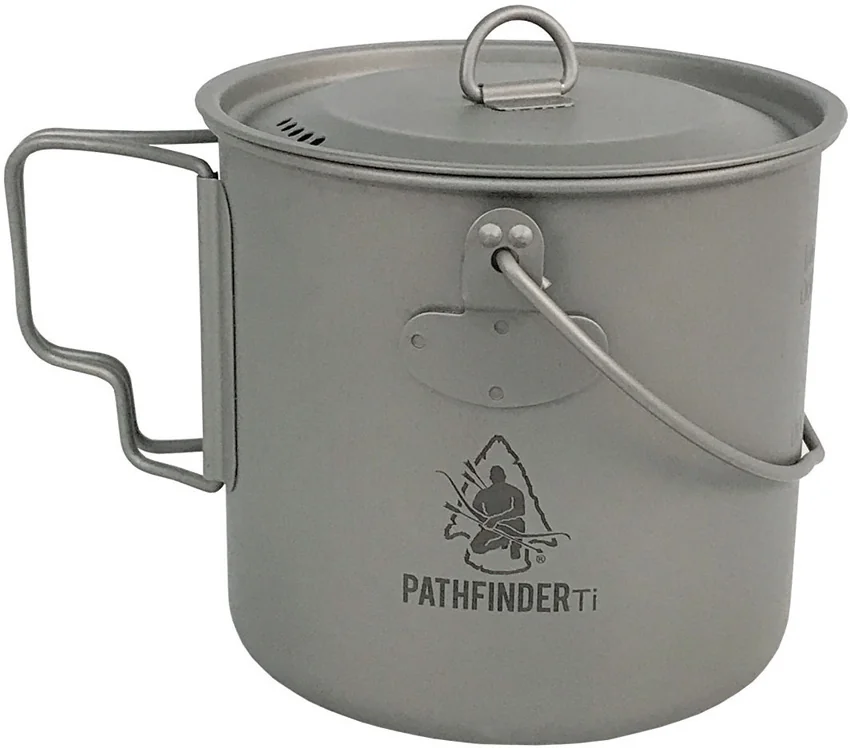 Pathfinder Titanium Bush Pot 1100ml