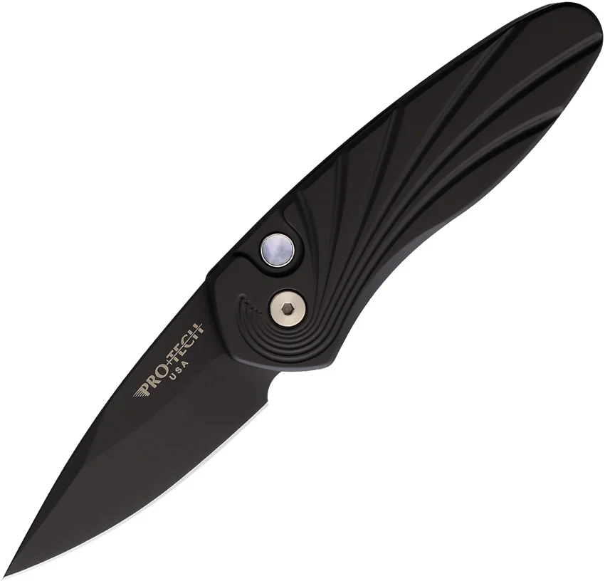 Pro-Tech Sprint Black Automatic Knife 3D Pattern (1.95" Black) 2937