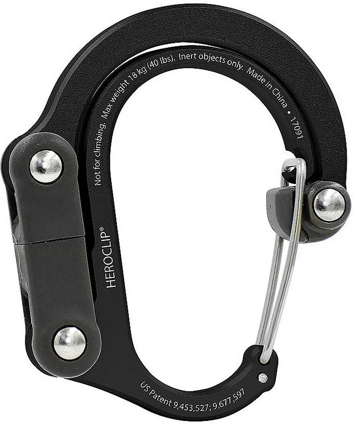 Heroclip Heroclip Mini Stealth Black