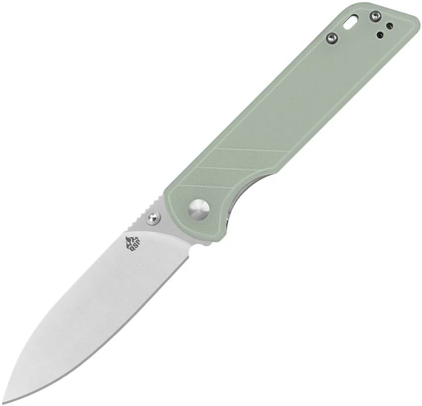QSP Knife Parrot Linerlock Jade V2