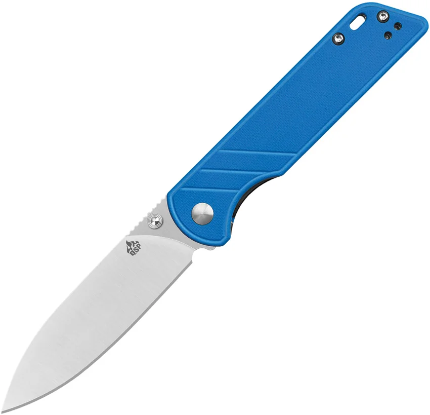 QSP Knife Parrot Linerlock Blue V2