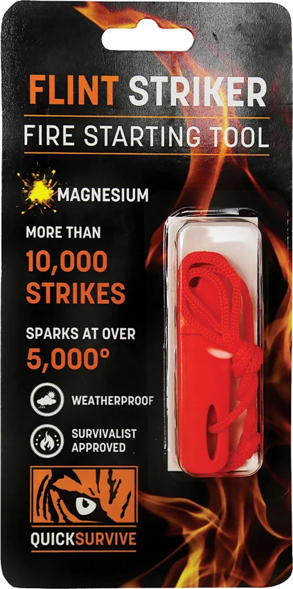 QuickSurvive Magnesium Flint Striker