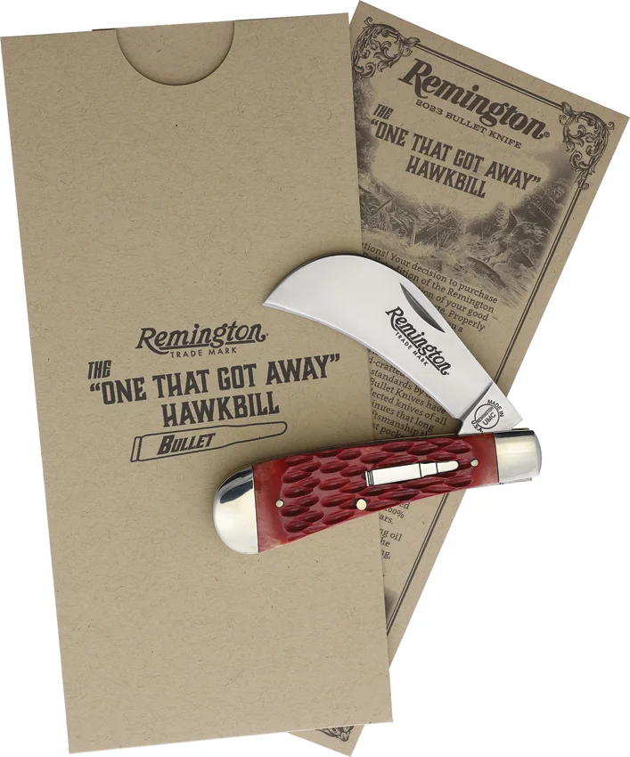 Remington 2023 Hawbill Bullet Knife