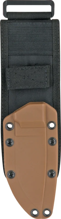 ESEE Knives ESEE-3 Jump Proof MOLLE Sheath Black Cordura Coyote Molded Plastic