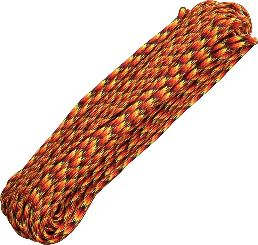 Fireball 550 Paracord Nylon Braided 7-Strand Core (100') USA