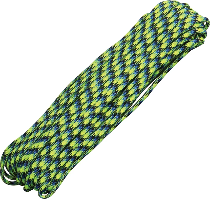 Aquatica 550 Paracord Nylon Braided 7-Strand Core (100') USA