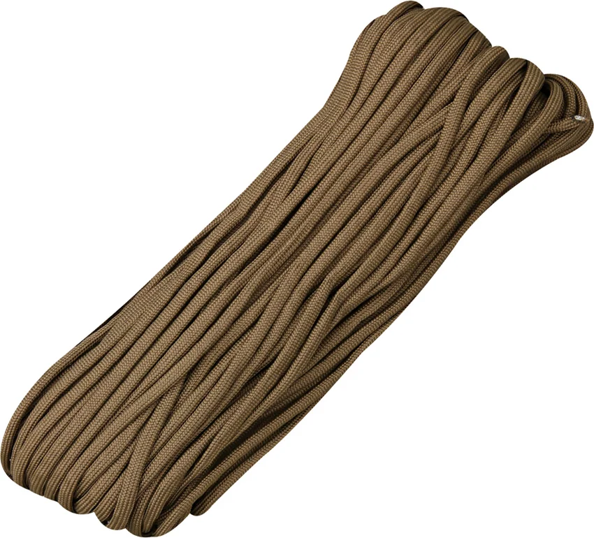 Marbles Knives Parachute Cord Brown 100 ft