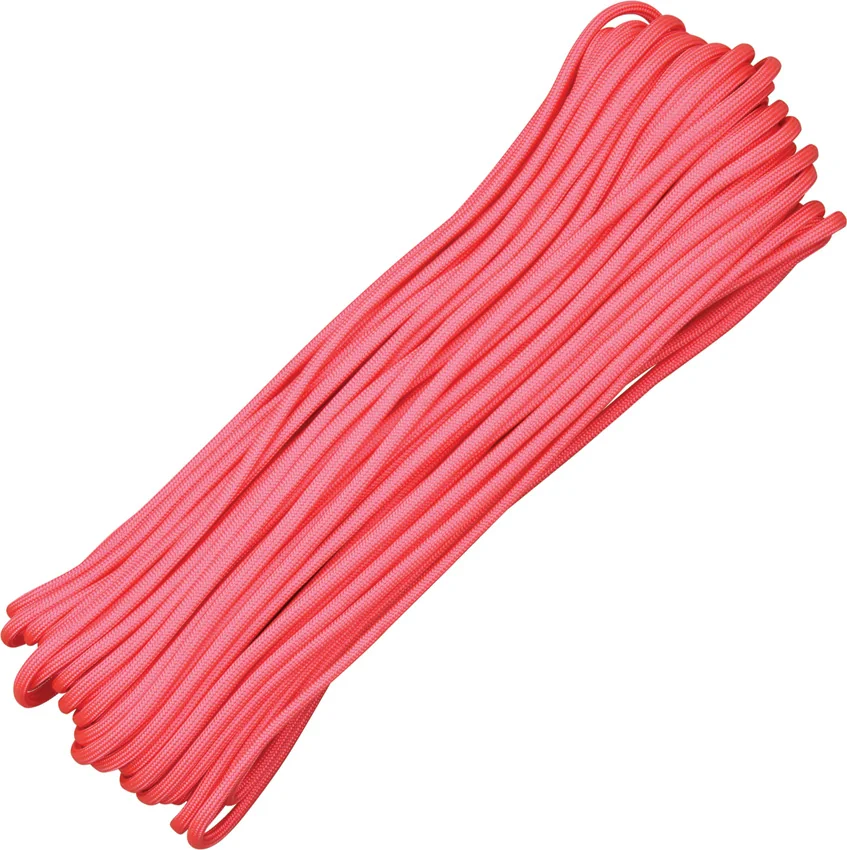 550 Lb. Paracord 100 Ft. 7 Strand Core (Pink) RG1024H