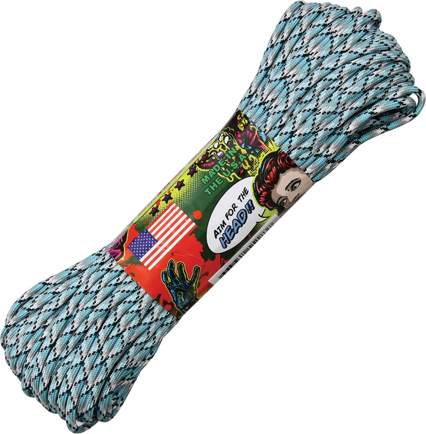 Atwood Rope Mfg. 550 Lb. Paracord 100 Ft. Zombie Edition (Antidote)
