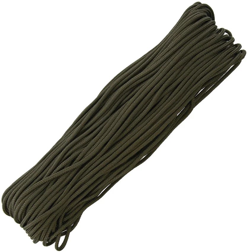 Marbles 325 Paracord OD Green Nylon (100') USA
