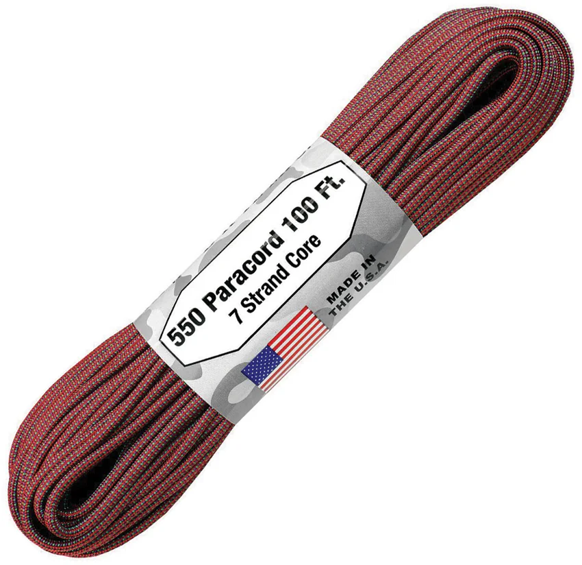 Atwood 550 Lb. Paracord 100 Ft. Color-Changing (Dragon Fruit)