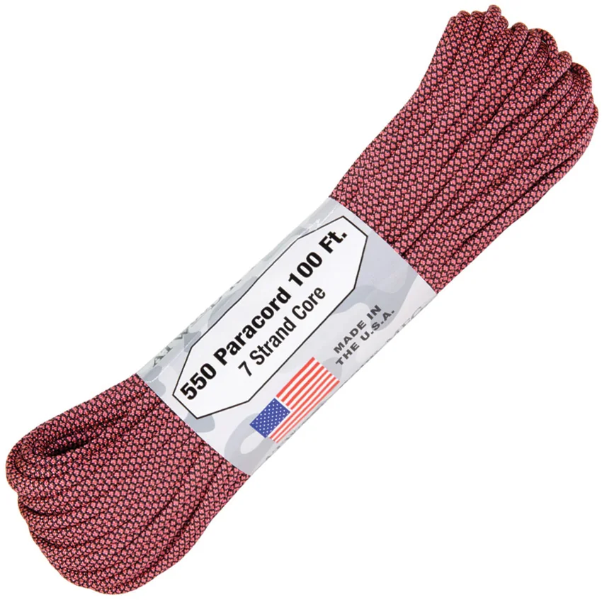 Atwood Rope MFG Parachute Cord Diamond Black
