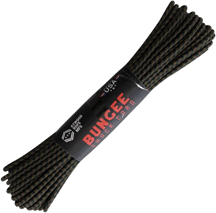 Atwood Rope MFG Bungee Shock Cord 50ft Wood