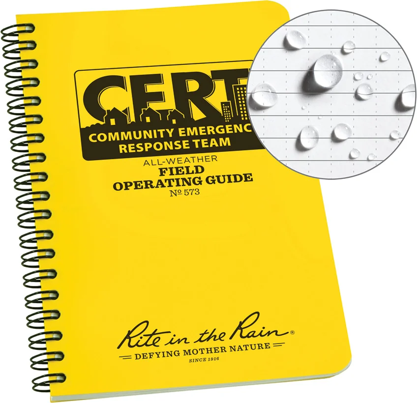 Rite in the Rain CERT Field Operators Guide