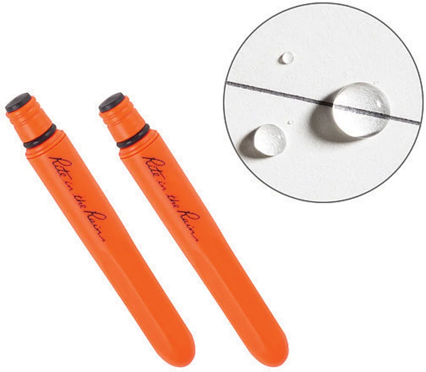 Rite in the Rain POKKA All-Weather EDC Pen 2-Pack Orange