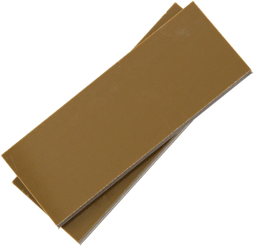Rough Rider Knives G10 Handle Slabs Brown