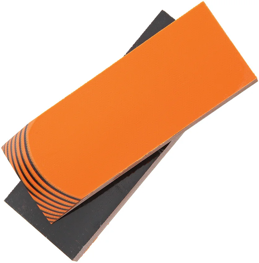 Rough Rider Knives Custom Shop Scales Orange/Blck