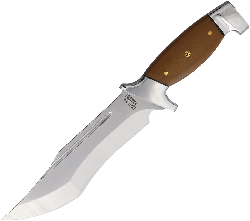 Rough Rider Knives Bowie Brown G10