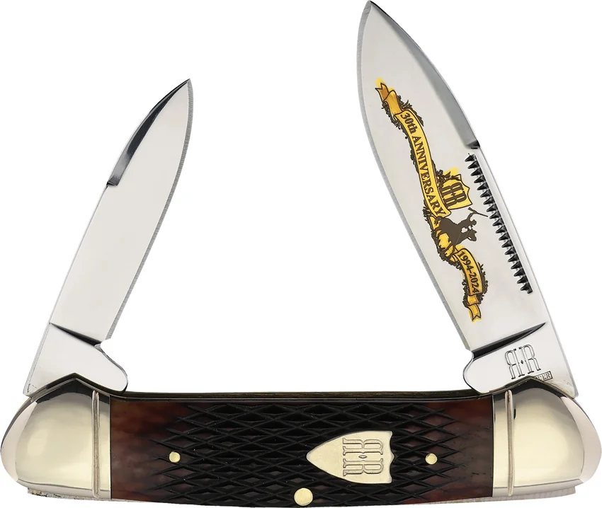 Rough Rider Knives 30th Anniversary Canoe
