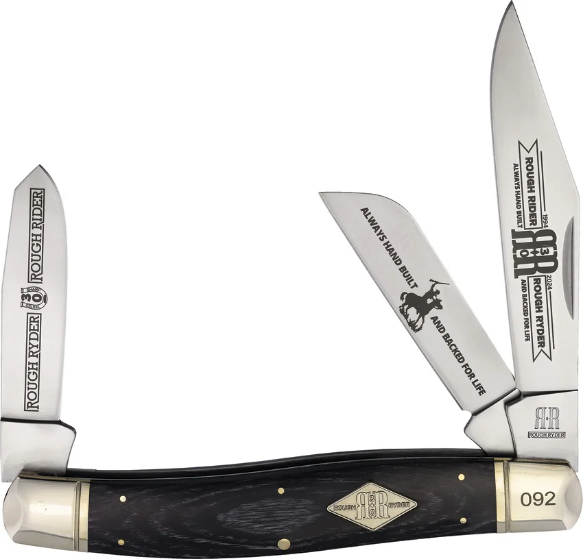 Rough Rider Knives 30th Anniversary 8" Stockman