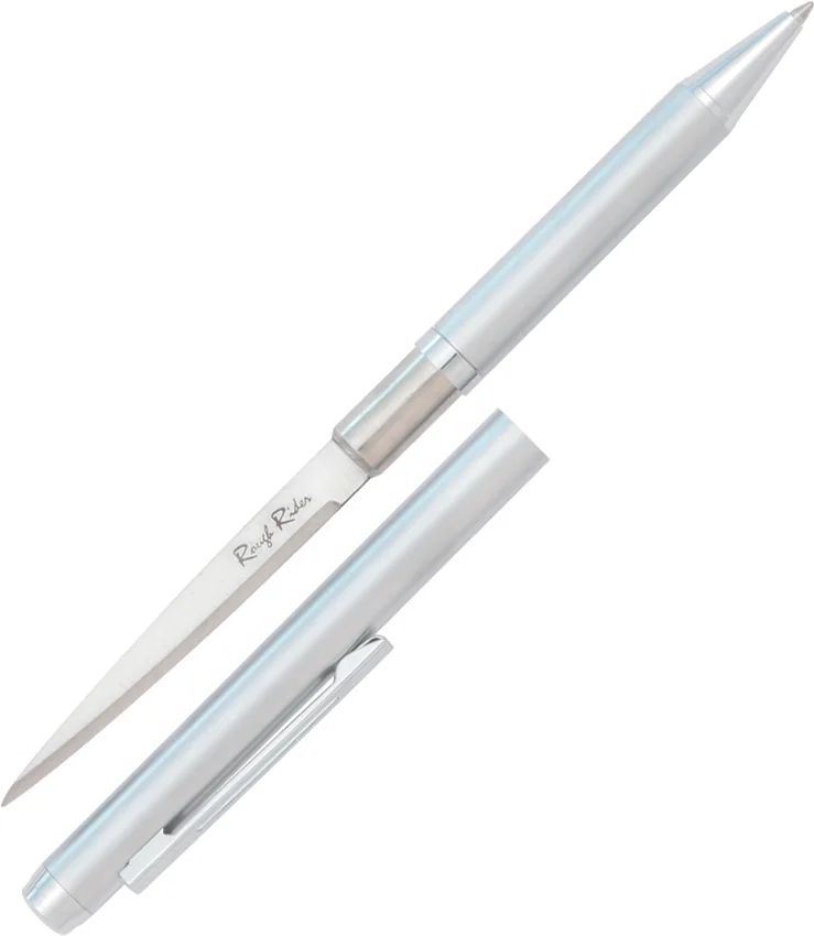 Rough Rider Knives Ink Pen Knife Silver