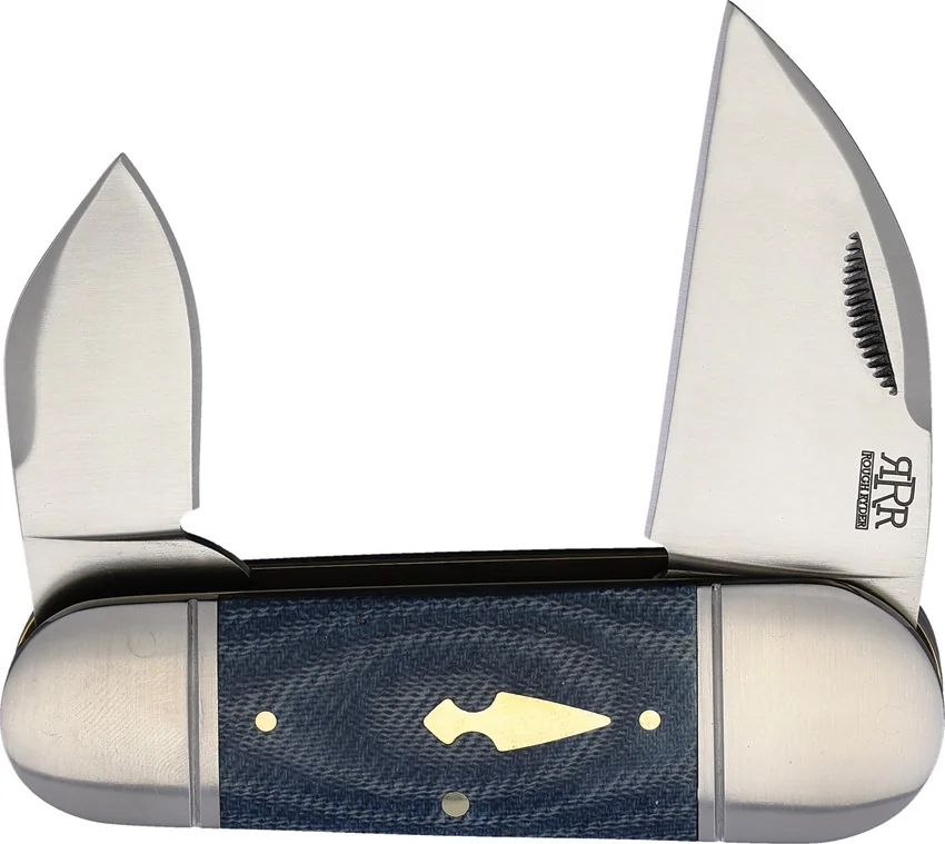 Rough Rider Reserve Rhino Toe Denim Micarta