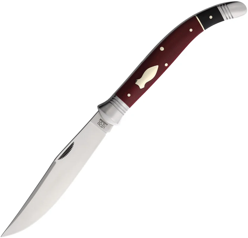 Rough Ryder Reserve Sabacc Burgundy Micarta (4.25" Satin)