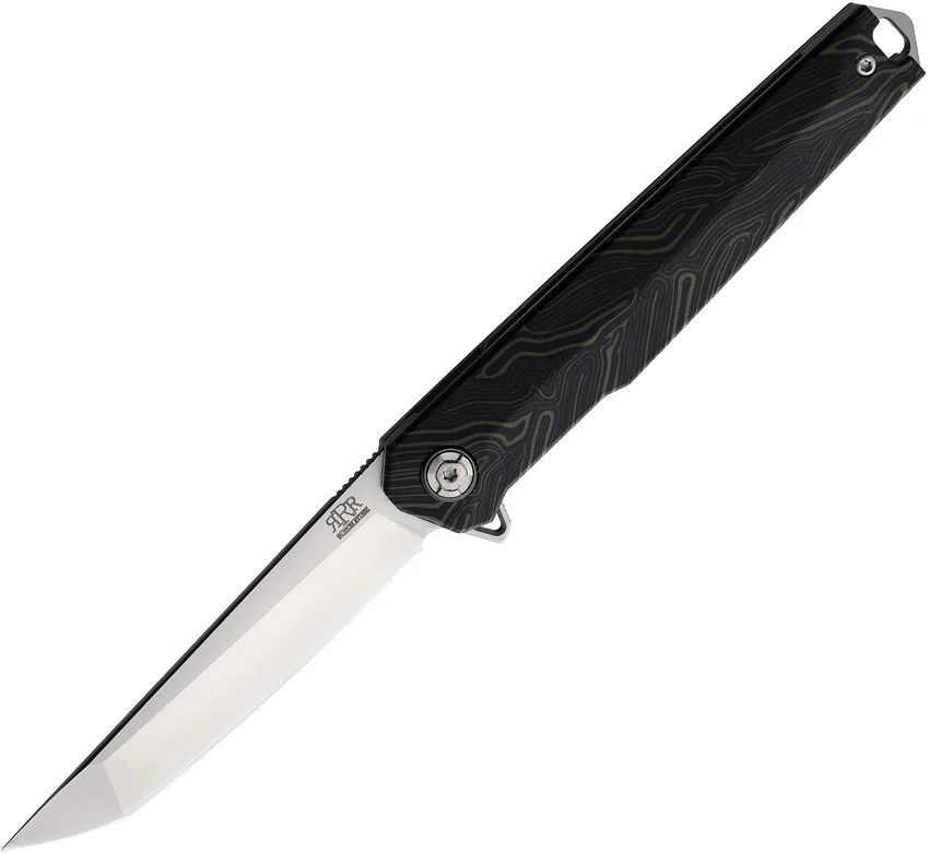 Rough Rider Reserve Linerlock Tanto Black/Green