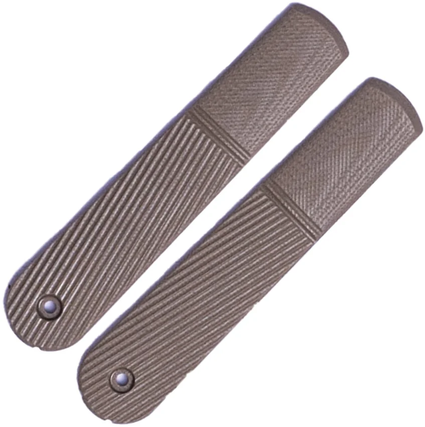 Real Steel Barlow RB5 G-10 Scales - Coyote