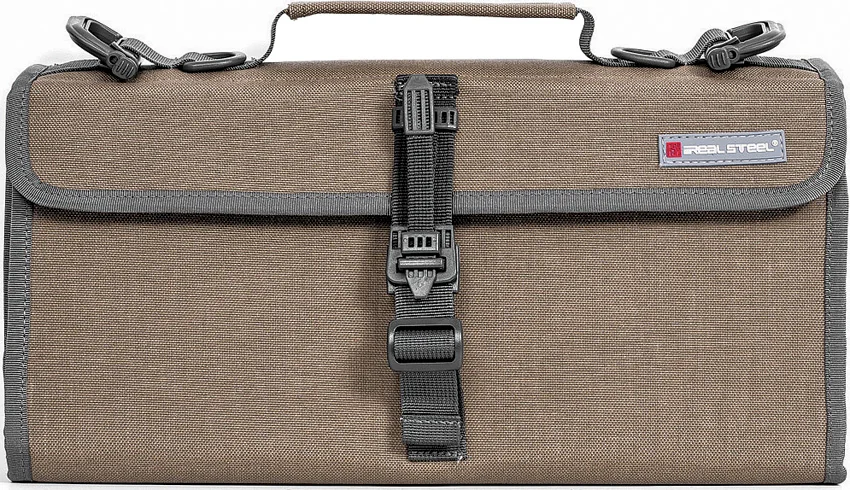 Real Steel Pilgrim 22 Knife Bag Coyote Tan 1050D Nylon RS042