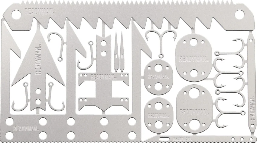 Readyman Wilderness Survival Card