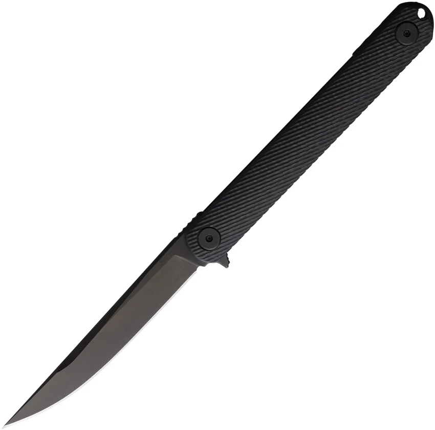 Spartan Blades Nemec Liner Lock Knife Carbon Fiber (3.5" Black PVD)