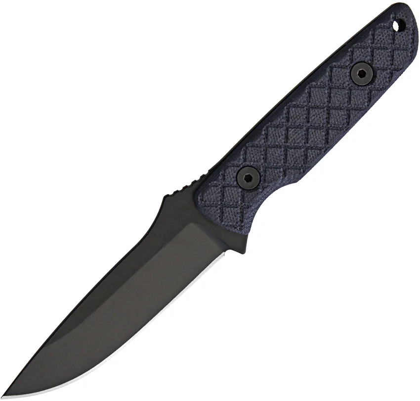 Spartan Blades Alala Fixed Blade Knife Black Micarta (3.75" Black) SBSL004BKBK