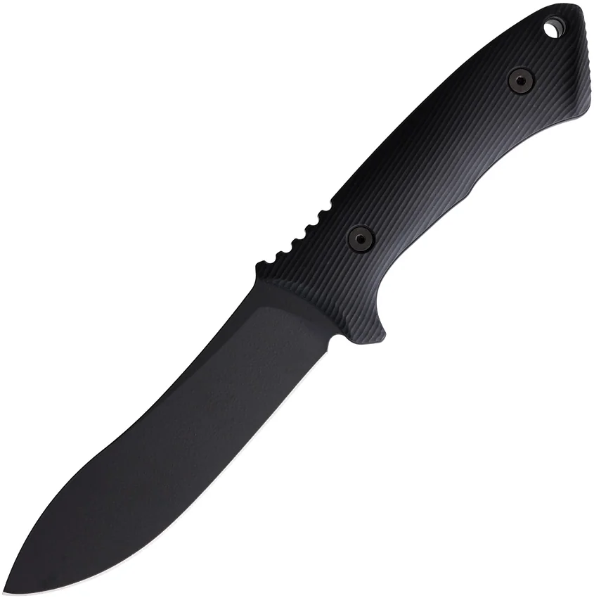 Spartan Blades Spartan-Harsey Nessmuk Fixed Blade Knife Black Polymer (Black)
