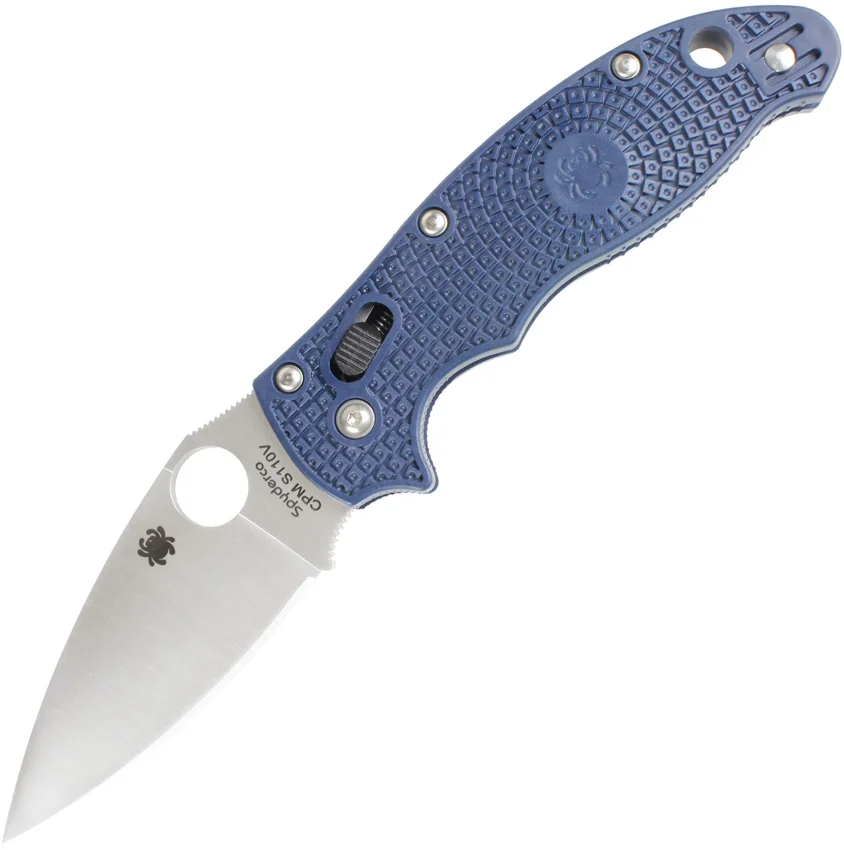 Spyderco Manix 2 S110V Knife Dark Blue FRCP (3.37" Satin) C101PDBL2