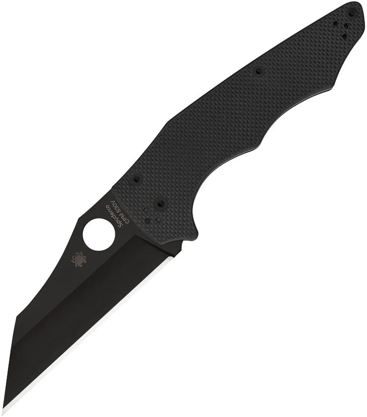 Spyderco YoJumbo Compression Lock Knife Black G-10 (4" Black) C253GPBBK