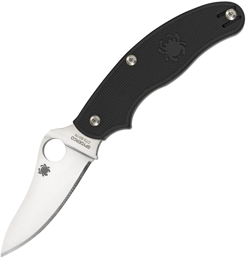 Spyderco UKPK Penknife Lightweight FRN Folding Knife (2.94" Satin) C94PBK3