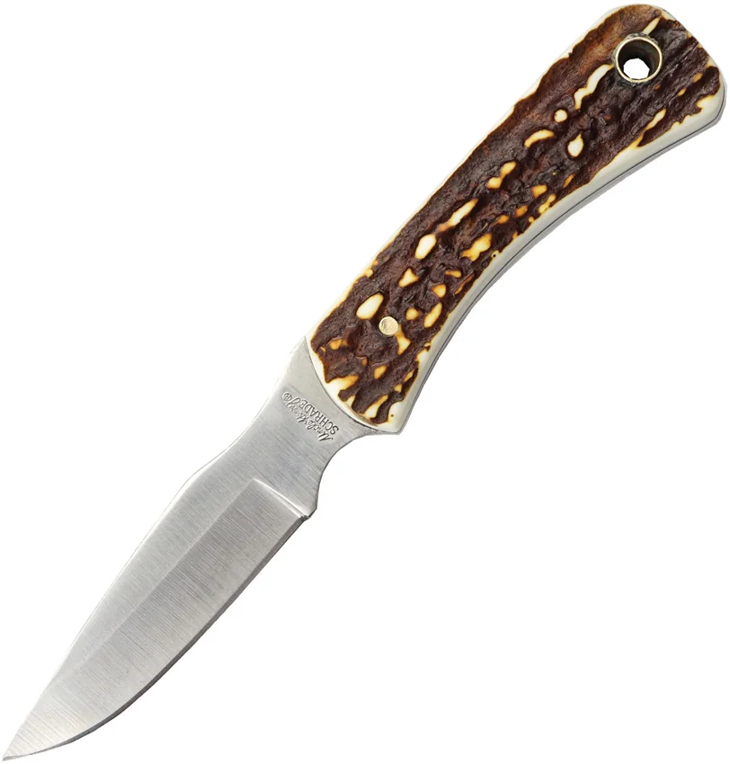 Uncle Henry Next Gen Fixed Blade Knife Sim Stag (3.1" Satin) 301UH