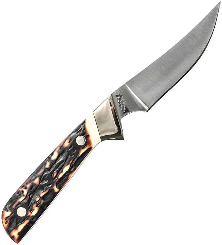 Schrade 162 Uncle Henry Stagalon Fixed Blade (3.50" Satin)
