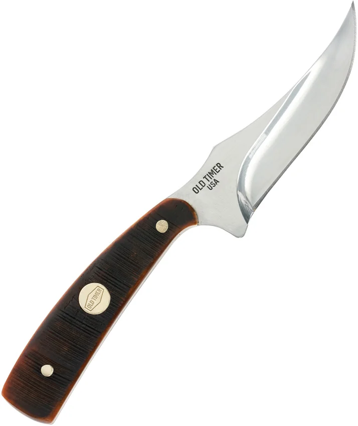 Old Timer Generational USA Sharpfinger Fixed Blade Bone (3.25" Satin)