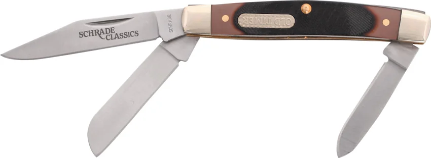 Old Timer Middleman Knife 3.25" Sawcut 34OT