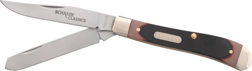 Old Timer Gunstock Trapper Knife 3.75" Sawcut 94OT