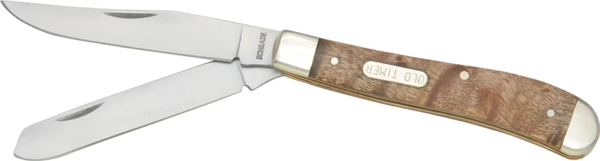 Old Timer Gunstock Trapper Knife 3.75" Desert Ironwood 94OTW