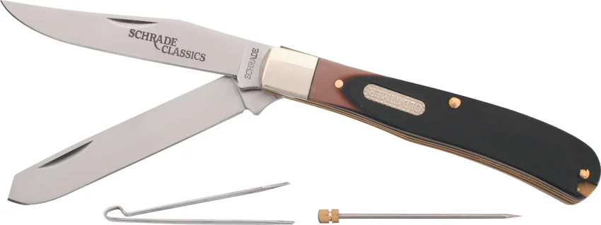 Old Timer Bearhead Trapper Knife 4" Sawcut 96OT