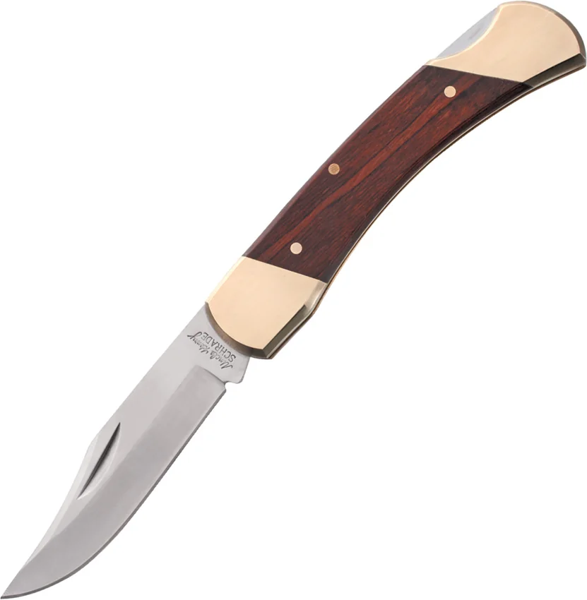Uncle Henry Bear Paw Lockback Knife 4.875" Wood LB7